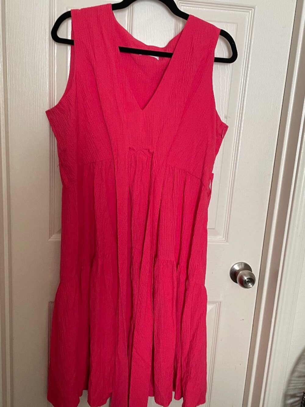 Calvin Klein Watermelon Sleeveless Dress - Picture 2 of 4